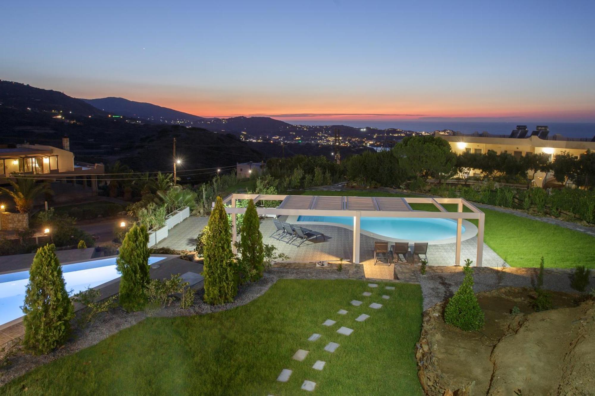 Blue Hills Villas By Estia Agia Pelagia  Luaran gambar